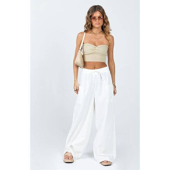 Princess Polly Kallista Tube Top Twist Front Cream - XS/S - Picture 5 of 6